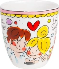 Blond Amsterdam Even Bijkletsen Mini Mok - Roze Rand 10 Blond Amsterdam Even Bijkletsen Mini Mok - Roze Rand -Brita Shop 1029x1200 2