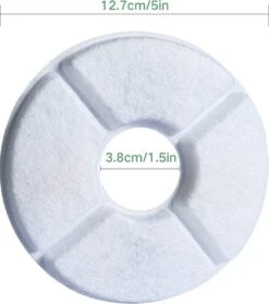 Drinkfontein Filters 6 Stuks - Navulling Kattenfontein - Water Filter - Drinkfilters - Filter Waterreservoir - Waterfilter Drinkfontein -Brita Shop 1061x1200