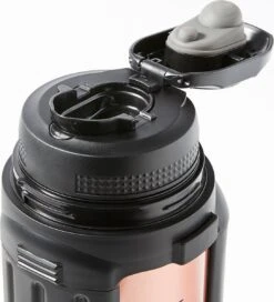Lock&Lock Thermoskan - Isoleerkan - Thee En Koffie - Lekvrij - 1,5 Liter - RVS - Inklapbaar Handvat - Koper Roze -Brita Shop 1088x1200