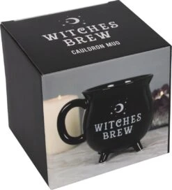 Mok/beker Witches Brew Cauldron Zwart -Brita Shop 1091x1200