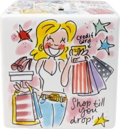 Blond Amsterdam, Even Bijkletsen: Spaarpot Vierkant 9 Blond Amsterdam, Even Bijkletsen: Spaarpot Vierkant -Brita Shop 1119x1200 1
