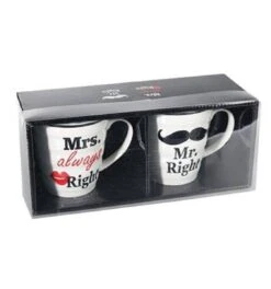 Out Of The Blue Mr. & Mrs. Right Bekers - Beker - 2 Stuks -Brita Shop 1122x1200 5