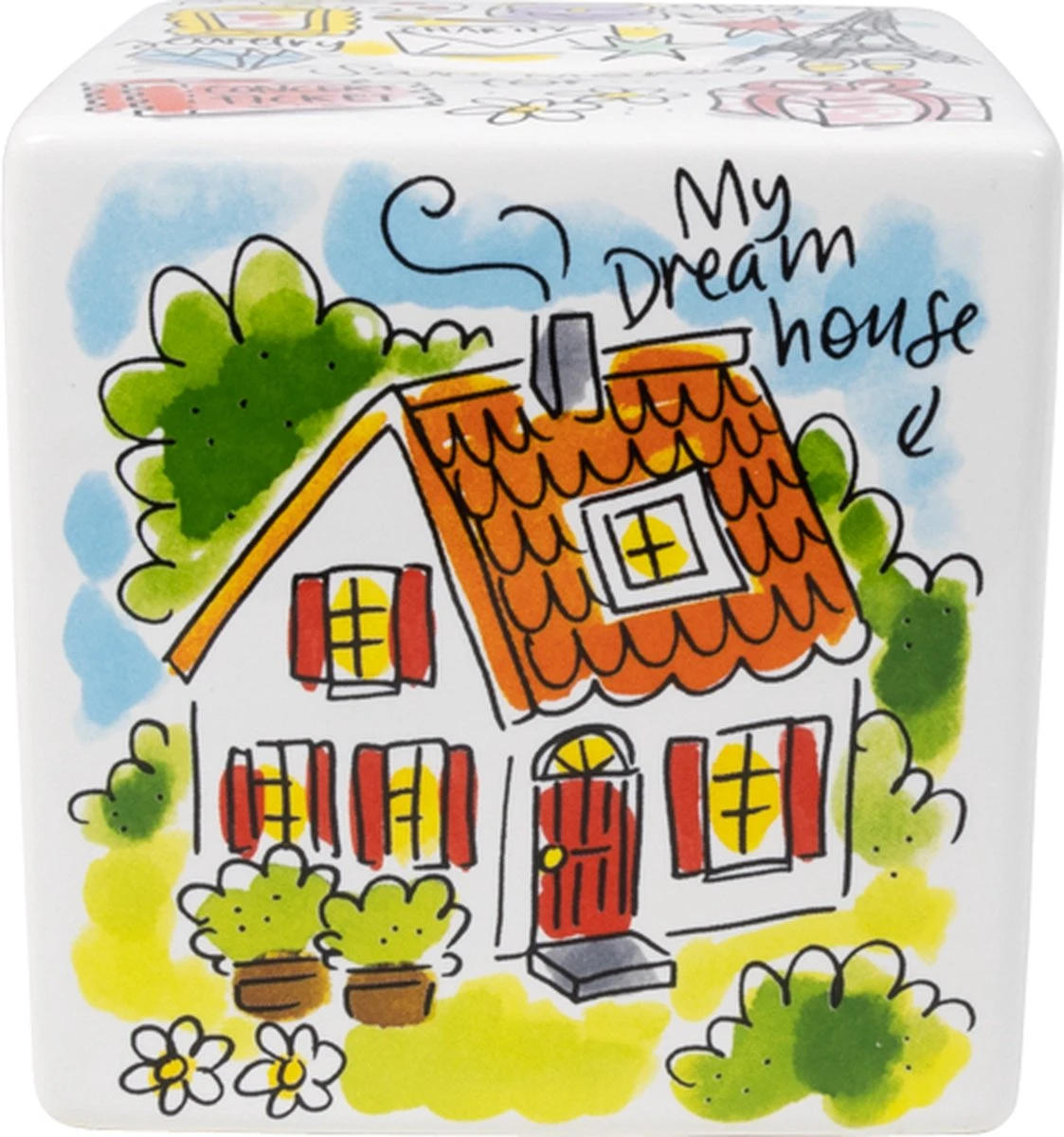 Blond Amsterdam, Even Bijkletsen: Spaarpot Vierkant 8 Blond Amsterdam, Even Bijkletsen: Spaarpot Vierkant - Afbeelding 6