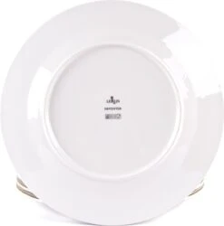 LeRijn® Serviesset Deventer 6 Persoons - 18 Delig - Licht Crème Wit Met Gouden Rand En Motief - Dinerborden - Soepborden - Dessertborden - Borden Servies - Bordenset -Brita Shop 1185x1200