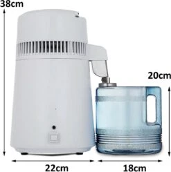 Be-Inspired® Destilleer Apparaat – Destilleerapparaat – Destilleer Ketel – Destilleerketel – Snel Destilleren - Water Destilleerder - Waterdestileerder- Maak Zelf Gedestilleerd Water - Puur Water – Zuiver Water – Automatisch Destilleerketel – 4L -Brita Shop 1189x1200 1