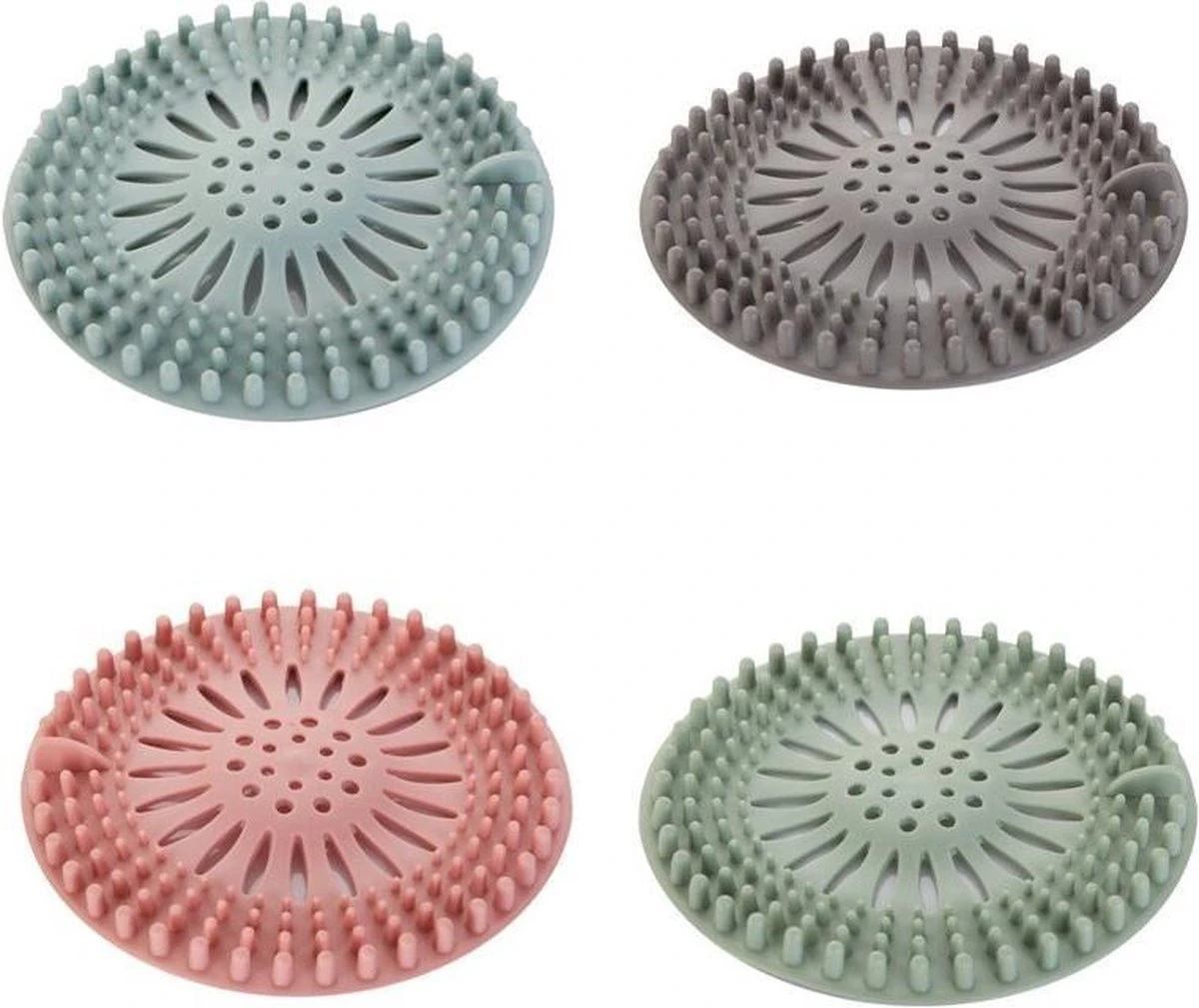 WiseGoods - Haarstopper - Haarvanger - Douche Zeef - Douche Filter - Haarfilter - Douche Afvoer - Siliconen - Blauw 9 WiseGoods - Haarstopper - Haarvanger - Douche Zeef - Douche Filter - Haarfilter - Douche Afvoer - Siliconen - Blauw - Afbeelding 7