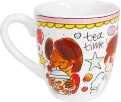 Blond Amsterdam Even Bijkletsen Mini Mok - Roze Rand 11 Blond Amsterdam Even Bijkletsen Mini Mok - Roze Rand -Brita Shop 1200x1011