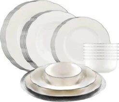 Kutahya Porselein Bone Olympos Silver Rand Serviesset (24 Delig) 6 Personen - BNOLY24Y2220 -Brita Shop 1200x1031 2