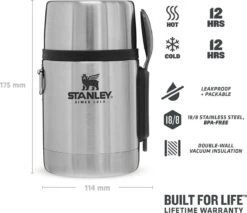 Stanley The Stainless Steel All-in-One Food Jar 0,53L - Thermosfles - Stainless Steel -Brita Shop 1200x1035