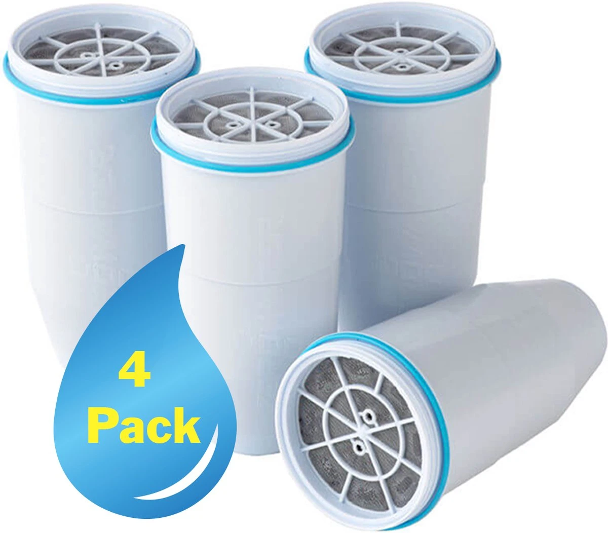 ZeroWater Waterfilter - 4-Pack - Waterkan Vervangingsfilters 3 ZeroWater Waterfilter - 4-Pack - Waterkan Vervangingsfilters