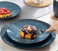 Serviesset – 16 Delig – 4 Persoons – Porselein - Luxe - Blauw 13 Serviesset – 16 Delig – 4 Persoons – Porselein - Luxe - Blauw -Brita Shop 1200x1067 1