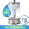 ZeroWater 9 Liter Waterfilter Kan - COMBI DEAL Met 5 Waterfilters 2 ZeroWater 9 Liter Waterfilter Kan - COMBI DEAL Met 5 Waterfilters -Brita Shop 1200x1082 3