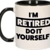 Pensioen Kado Mok / Beker Zwart - Im Retired Do It Yourself - 300 Ml - VUT 1 Pensioen Kado Mok / Beker Zwart - Im Retired Do It Yourself - 300 Ml - VUT -Brita Shop 1200x1095 1