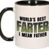 Worlds Best Farter Cadeau Beker / Mok - Zwart Met Wit - Papa / Verjaardag / Vaderdag -Brita Shop 1200x1095