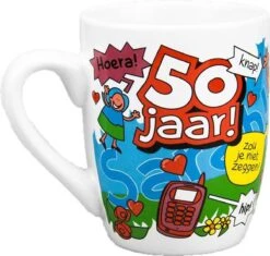Cartoonmok Sarah - 50 Jaar 26 Cartoonmok Sarah - 50 Jaar -Brita Shop 1200x1144 1