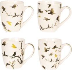Clayre & Eef Mokken Set Van 4 300 Ml Beige Bruin Porselein Rond Vogels Koffiemok Cadeau Voor Haar Theemok 5 Clayre & Eef Mokken Set Van 4 300 Ml Beige Bruin Porselein Rond Vogels Koffiemok Cadeau Voor Haar Theemok -Brita Shop 1200x1173 2