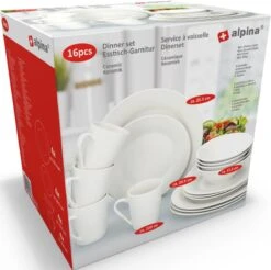 Alpina 16-delige Serviesset - Wit - 4 Personen 11 Alpina 16-delige Serviesset - Wit - 4 Personen -Brita Shop 1200x1194 5