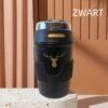Floraweg Cup - Drinkbeker To GO- Lekvrij Dubbelwandig ,RVS 316, Thermosbeker Koffiebeker- Koffie En Thee - 400ml Zwart -Brita Shop 1200x1200 12