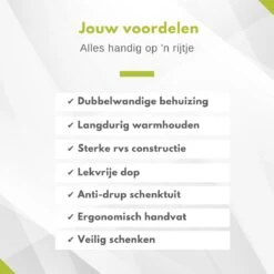 Hendi Thermoskan 1,5 Liter - Isoleerkan Met Drukknop - Zwart - Ø14,5x(H)23cm -Brita Shop 1200x1200 128