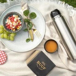 BUUF™️ Thermosfles 1 Liter - Isoleerfles - Thermosbeker - 24u/koud, 8u/warm - RVS - Zilver -Brita Shop 1200x1200 168