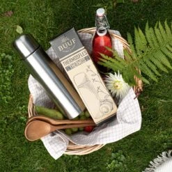 BUUF™️ Thermosfles 1 Liter - Isoleerfles - Thermosbeker - 24u/koud, 8u/warm - RVS - Zilver -Brita Shop 1200x1200 169