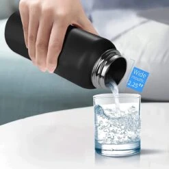 Thermo Master - Thermosfles & Drinkfles - Waterfles - 0,5 Liter - Midnight Black - 3 Doppen -Brita Shop 1200x1200 23