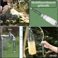 Waterfilter Survival Steddy Pro - Zuiver Gratis Drinkwater - Waterfles Waterzuivering - Waterfilter Kraan - Outdoor - FILTER 4000 LITER! -Brita Shop 1200x1200 300