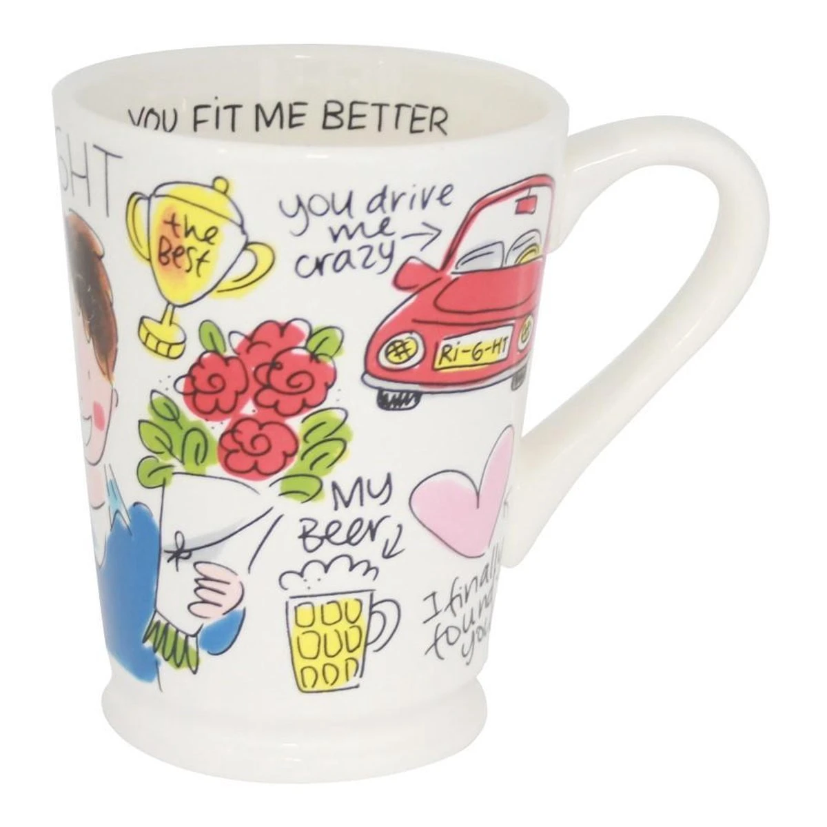 Blond Amsterdam - Specials - Beker XL - Mr Right - 0,5L 3 Blond Amsterdam - Specials - Beker XL - Mr Right - 0,5L