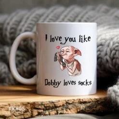 Harry Potter Dobby Mok - Harry Potter - Cadeau Voor Vrouw - Koffiemok - Grappige Cadeaus - Cadeau Voor Man - Kado Man - Kado Vrouw - Valentijn Cadeautje Voor Haar - Mokken En Bekers - Verjaardag Cadeau - Koffiekopjes - Mok Met Tekst -Brita Shop 1200x1200 440
