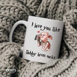 Harry Potter Dobby Mok - Harry Potter - Cadeau Voor Vrouw - Koffiemok - Grappige Cadeaus - Cadeau Voor Man - Kado Man - Kado Vrouw - Valentijn Cadeautje Voor Haar - Mokken En Bekers - Verjaardag Cadeau - Koffiekopjes - Mok Met Tekst -Brita Shop 1200x1200 441