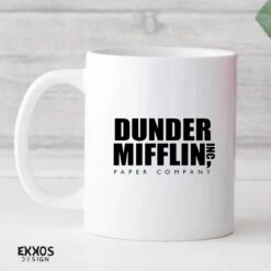 Dunder Mifflin Mok - The Office Merchandise - Michael Scoot - Koffiemok - Grappige Cadeaus - Kado Man - Cadeau Voor Man - Mokken En Bekers - Verjaardag Cadeau - Koffiekopjes - Mok Met Tekst - Collega Kado -Brita Shop 1200x1200 472