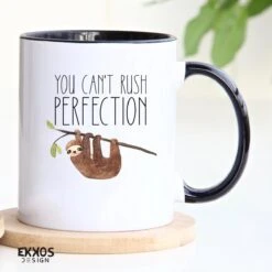 You Cant Rush - Luiaarden - Dieren - Cadeau Voor Vrouw - Koffiemok - Grappige Cadeaus - Cadeau Voor Man - Kado Vrouw - Valentijn Cadeautje Voor Haar - Mokken En Bekers - Verjaardag Cadeau - Koffiekopjes - Mok Met Tekst -Brita Shop 1200x1200 476