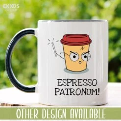 Haryy Potter Espresso Patronum Mok - Harry Potter - Grappige Cadeaus - Verjaardag Cadeau - Cadeau Voor Man - Cadeau Voor Vrouw - Mok Met Tekst - Mokken - Best Cadeautjes - Thee Glazen - Koffie Mok -Brita Shop 1200x1200 484