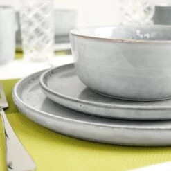 Excellent Serviesset - Servies - 16 Stuks - Aardewerk - Grijs -Brita Shop 1200x1200 574