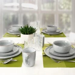 Excellent Serviesset - Servies - 16 Stuks - Aardewerk - Grijs -Brita Shop 1200x1200 578