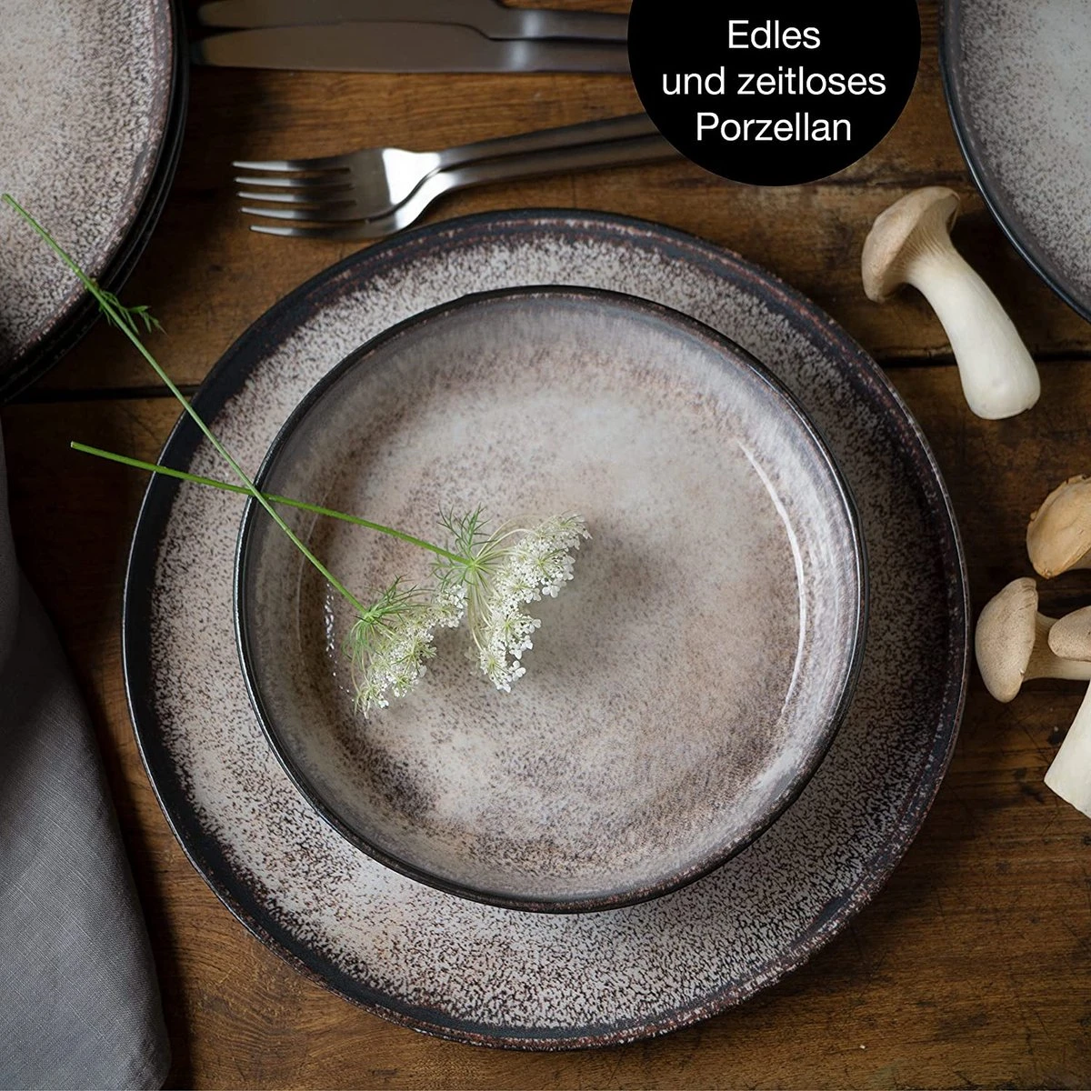 Merkloos Serviesset Duurzaam Borden Mokken Kommen Tableware Set 5 Merkloos Serviesset Duurzaam Borden Mokken Kommen Tableware Set - Afbeelding 3