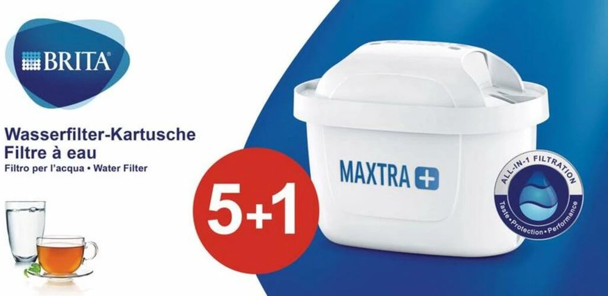 BRITA Maxtra Filterpatronen - 5+1-Pack 10 BRITA Maxtra Filterpatronen - 5+1-Pack - Afbeelding 8