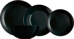 Luminarc Diwali Serviesset - 19-delig - 6 Persoons - Zwart 8 Luminarc Diwali Serviesset - 19-delig - 6 Persoons - Zwart -Brita Shop 1200x637