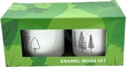 Emaille Mok - Emaille Beker - Set Van 2 - 350ml -Brita Shop 1200x641