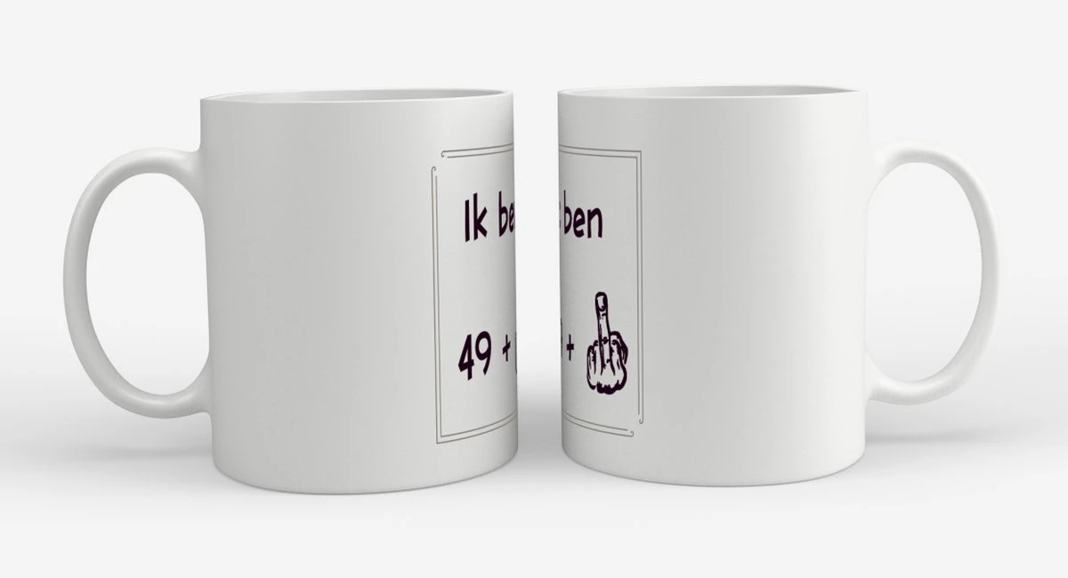 Akyol - 50 Jaar Sarah En Abraham Cadeau - Jubileum Man En Vrouw - Mok Met Opdruk - Verjaardagsmok - Grappige Tekst Mok - Jarig - Verjaardag | 350 ML Inhoud 4 Akyol - 50 Jaar Sarah En Abraham Cadeau - Jubileum Man En Vrouw - Mok Met Opdruk - Verjaardagsmok - Grappige Tekst Mok - Jarig - Verjaardag | 350 ML Inhoud - Afbeelding 2