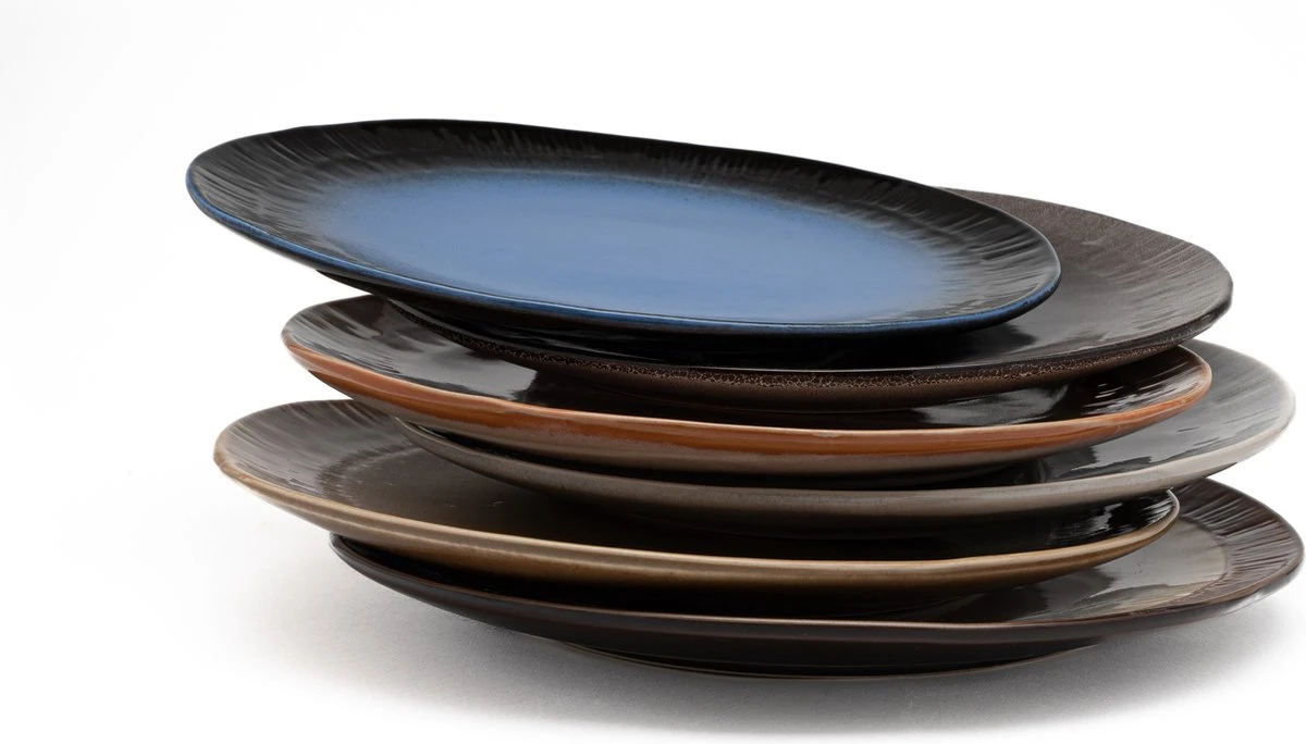 Serviesset 6 Persoons - 24 Delig - Kade 171 - Earth Syle - 6 Personen - Allen Uniek 4 Serviesset 6 Persoons - 24 Delig - Kade 171 - Earth Syle - 6 Personen - Allen Uniek - Afbeelding 2