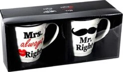Out Of The Blue Mr. & Mrs. Right Bekers - Beker - 2 Stuks -Brita Shop 1200x706 2