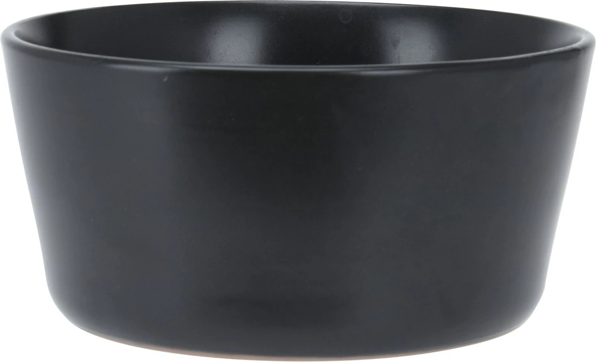 Homecookingchef Serviesset - Mat Zwart - 16-delig - Sterk Aardewerk 4 Homecookingchef Serviesset - Mat Zwart - 16-delig - Sterk Aardewerk - Afbeelding 2