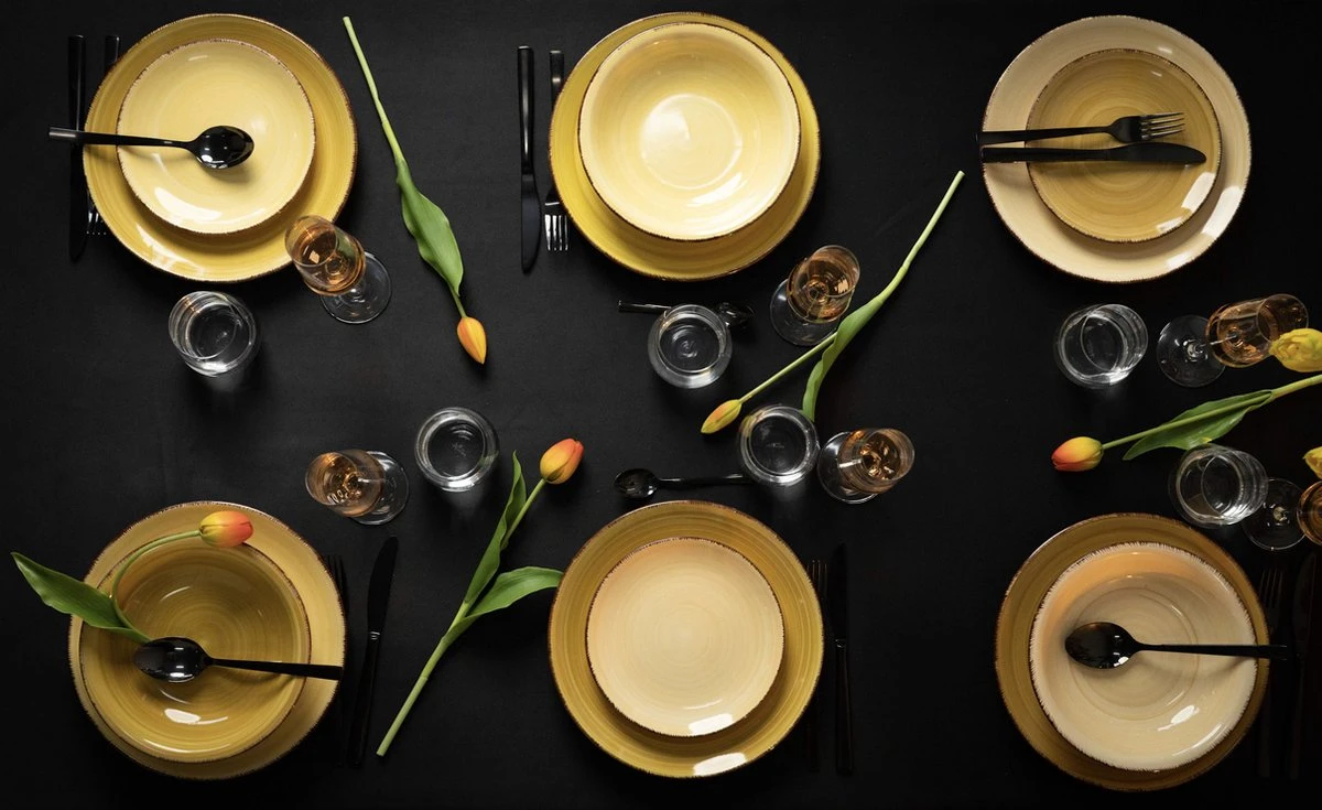 Studio Tavola Serviesset Sunny Fall 18-Delig 5 Studio Tavola Serviesset Sunny Fall 18-Delig - Afbeelding 3