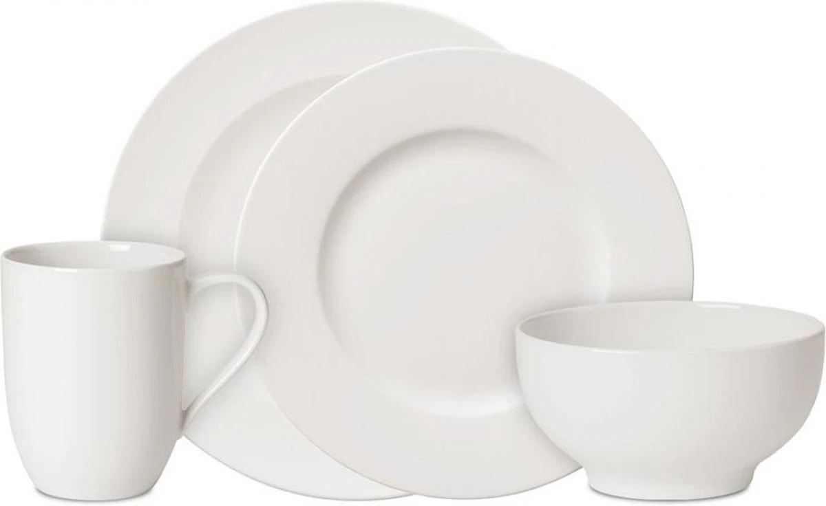 Villeroy & Boch For Me Starter Set - 4 Personen - Porselein 9 Villeroy & Boch For Me Starter Set - 4 Personen - Porselein - Afbeelding 7