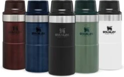 Stanley Trigger-Action Travel Mug 0.47L - Thermosfles - Matt Black -Brita Shop 1200x745