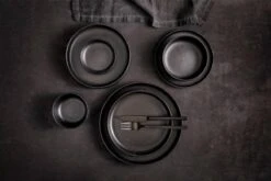 Maastricht Porselein Serviesset Universe Porselein 6-persoons 24-delig Zwart -Brita Shop 1200x800 110