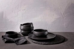 Maastricht Porselein Serviesset Universe Porselein 6-persoons 24-delig Zwart -Brita Shop 1200x800 111