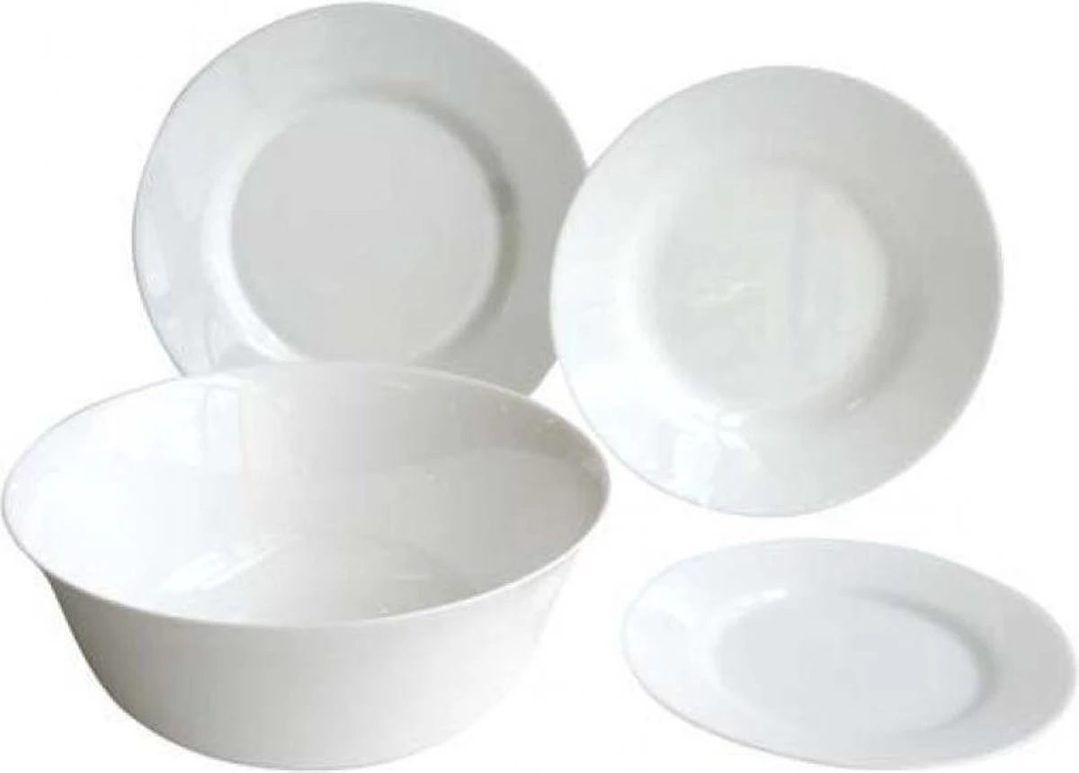 Luminarc Everyday Serviesset - 19-delig - 6 Persoons 3 Luminarc Everyday Serviesset - 19-delig - 6 Persoons