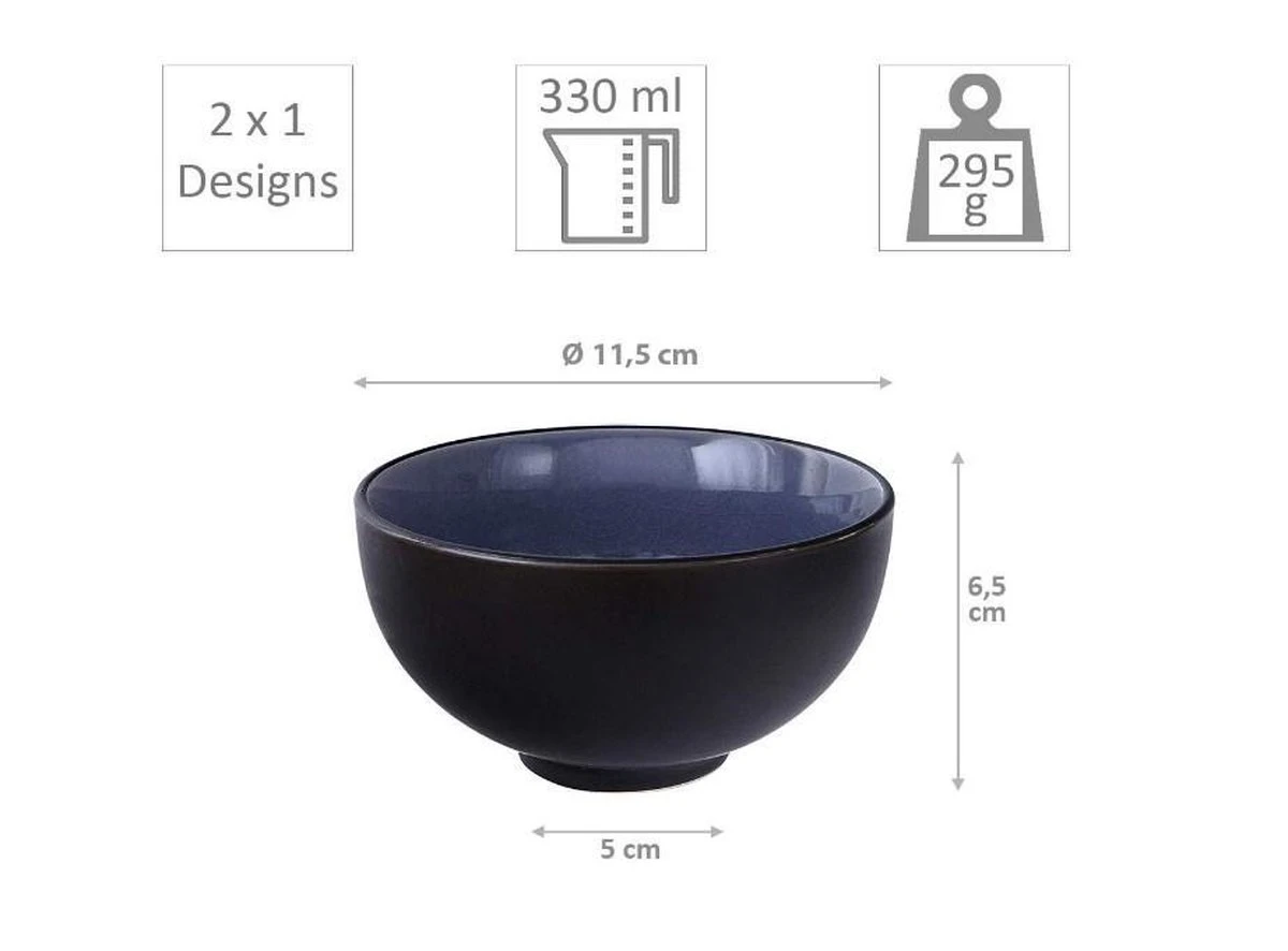Tokyo Design Studio Glassy Blue Sushi Servies - 8 Delig - 2 Persoons 6 Tokyo Design Studio Glassy Blue Sushi Servies - 8 Delig - 2 Persoons - Afbeelding 4